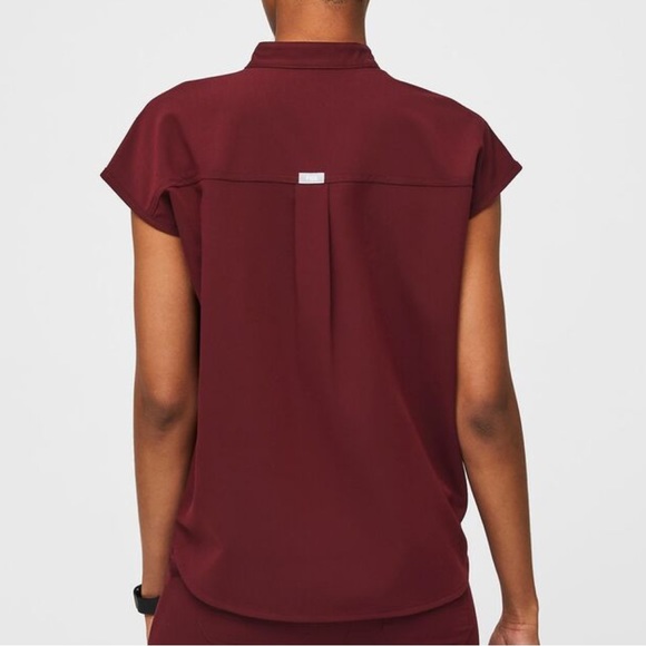 Burgundy FIGS Scrub Set - Picture 3 of 5